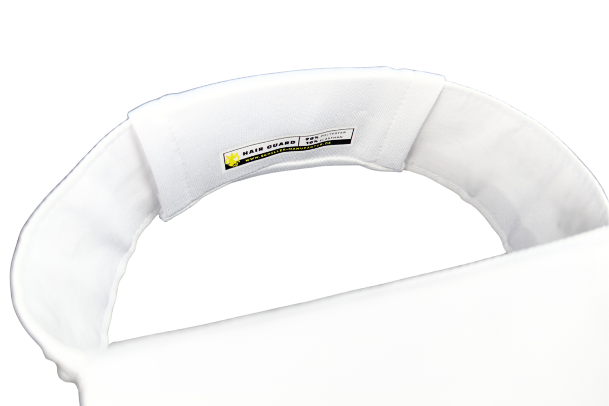 Schiller Manufaktur Hair Guard, Anwendung am Plastron
